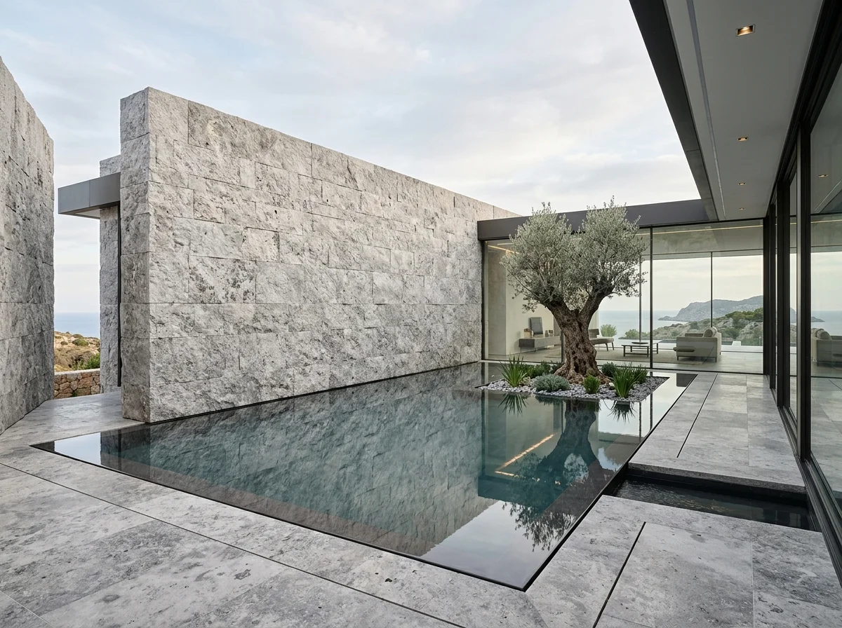 Heting architectural stone